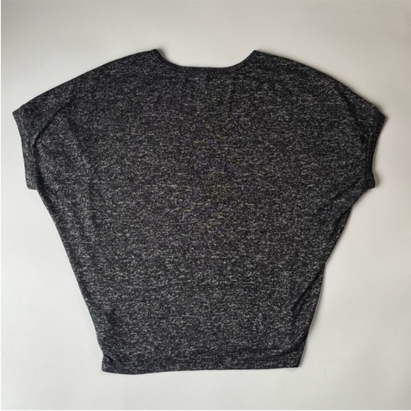Quince Brushed Short Sleeve Lounge Tee Black - Picture 9 of 10